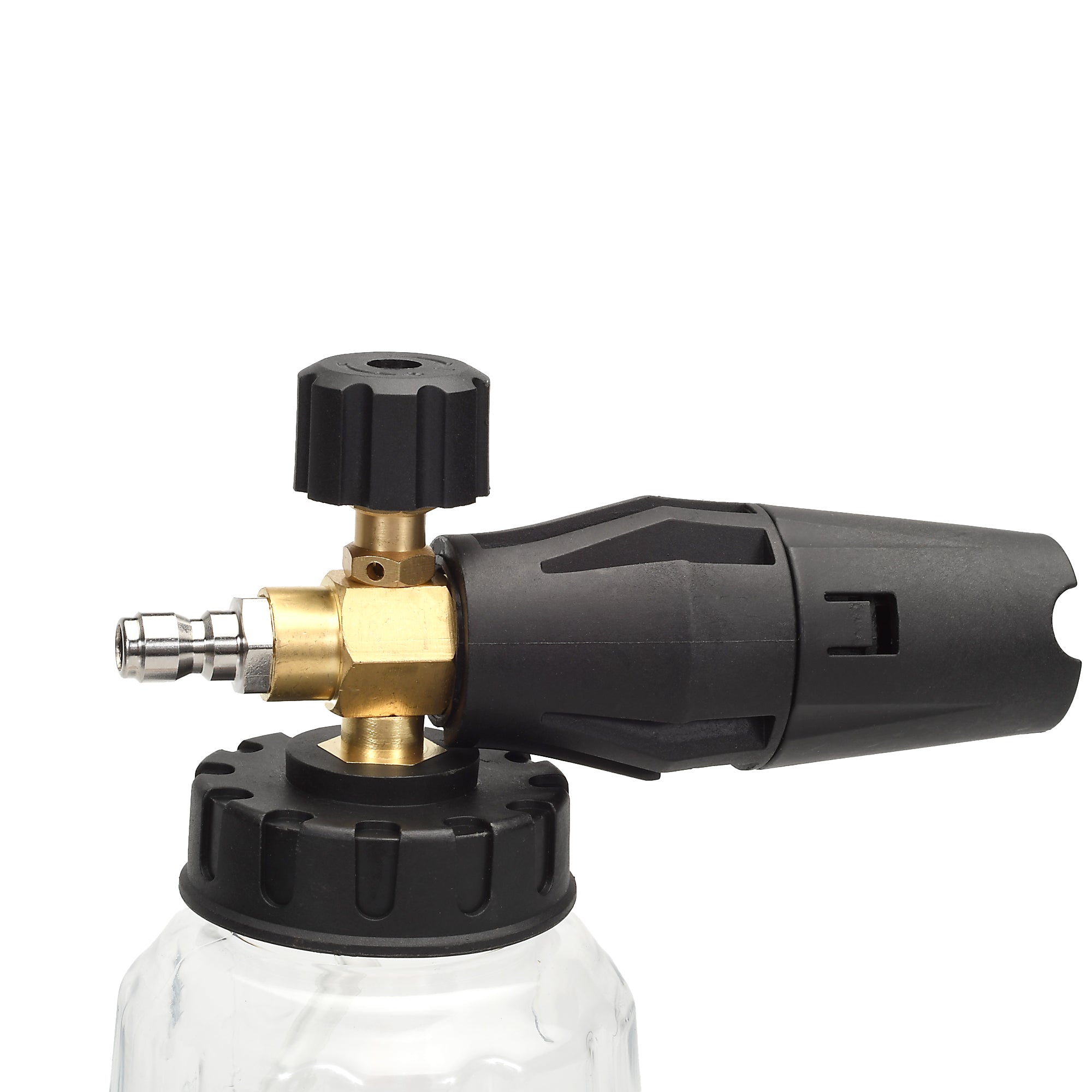 Turbo Shine Car Wash Foam Cannon - 1L Premium Clear Bottle