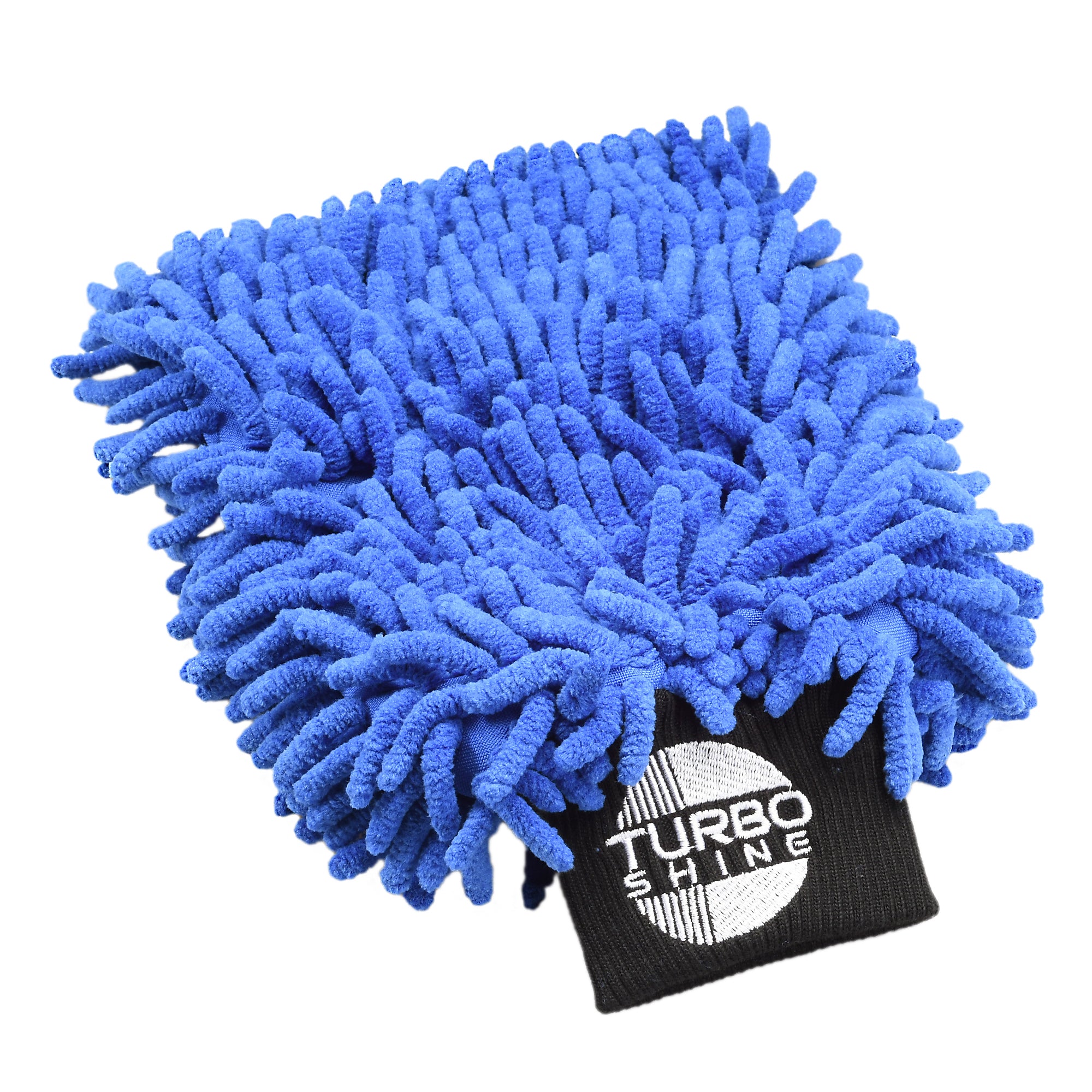 Turbo Shine Chenille Microfiber Car Wash Mitt - Single