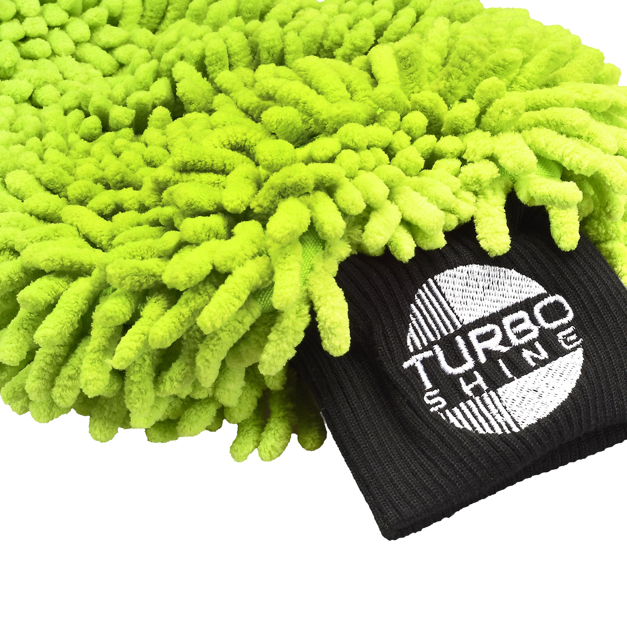 Turbo Shine Chenille Microfiber Car Wash Mitt - Single