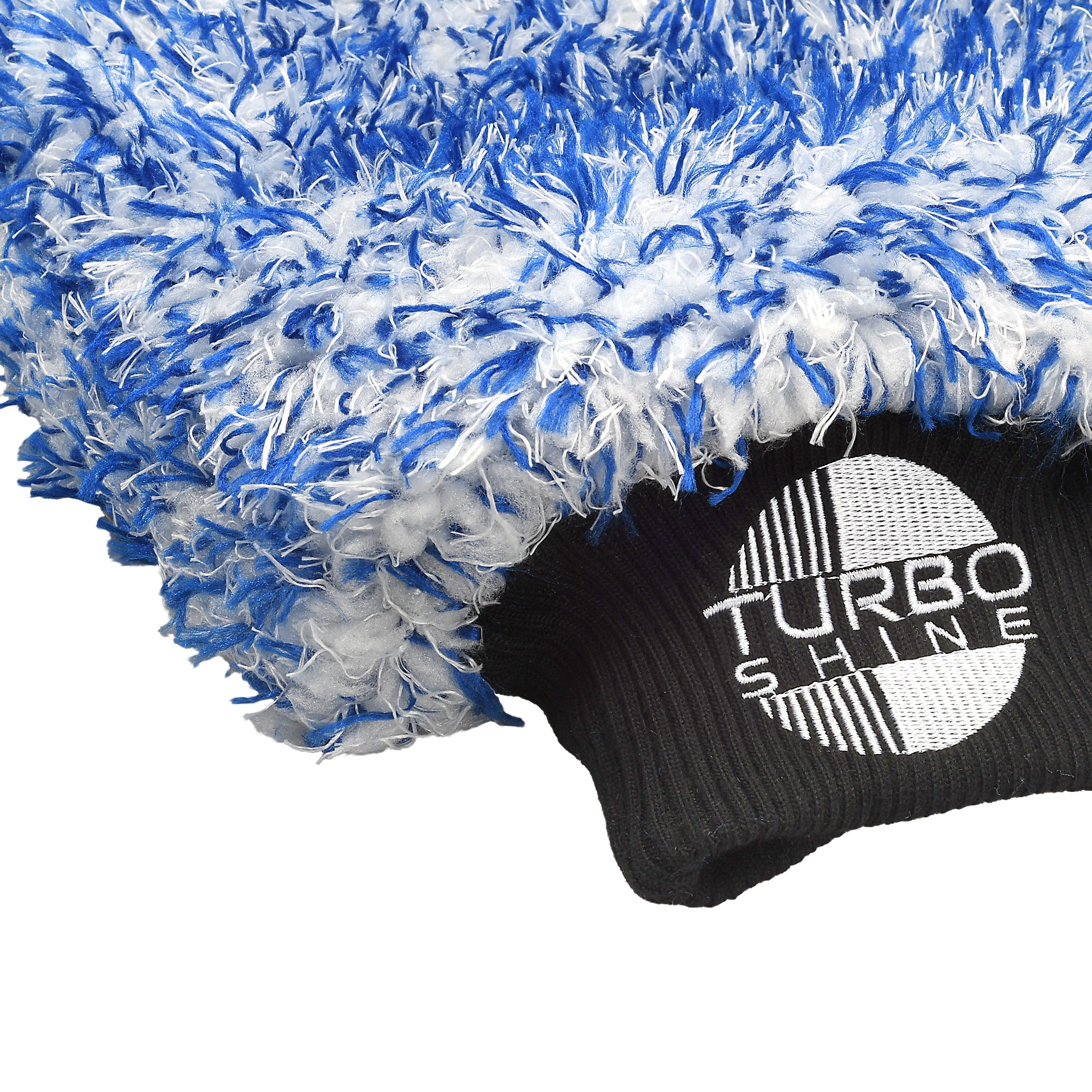 Turbo Shine Long Pile Premium Microfiber Car Wash Mitt - Single