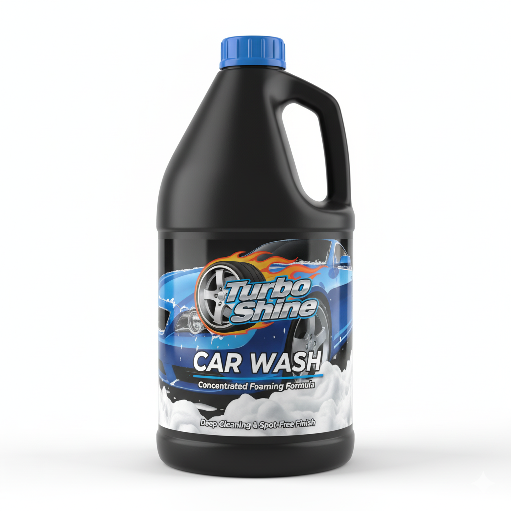 Turbo Shine Deep Clean Car Wash - 1 Gallon