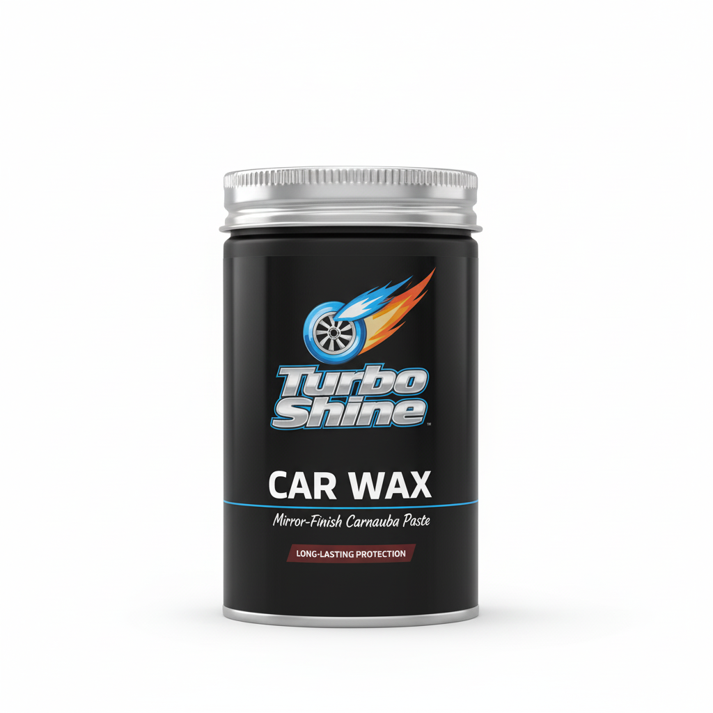 Turbo Shine Mirror-Finish Car Wax - 12oz